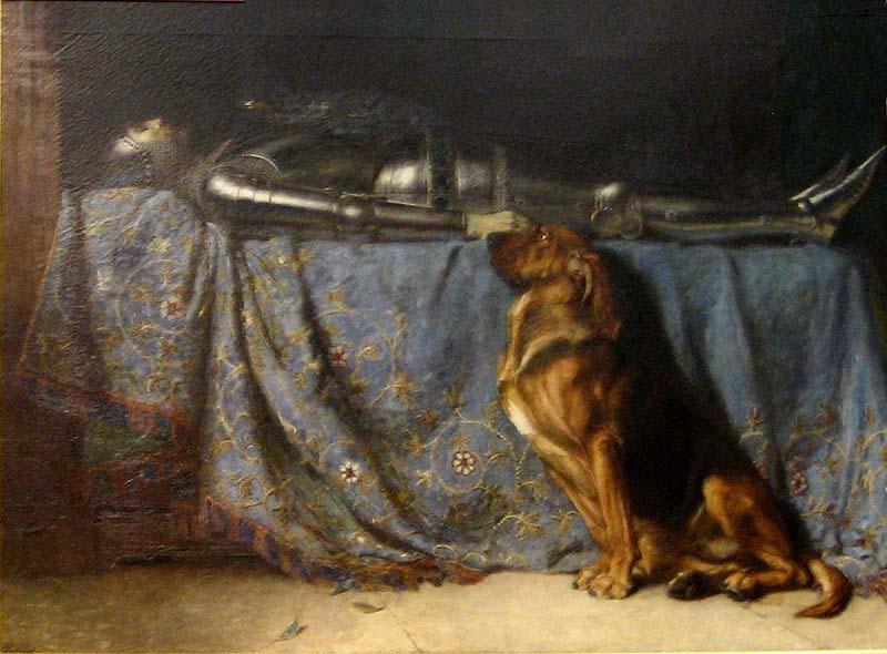 Briton Riviere 'Requiescat' oil painting picture